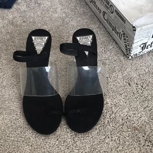 New In Box! Jeffrey Campbell High Heels Sandals 8